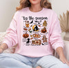 Tis the Season for Fall Shirt or Sweatshirt For Halloween Lovers, Trendy Spooky Shirt Gift Tee, Fall Season Halloween Shirt