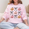 Pumpkin Bows Collage Fall Shirt or Sweatshirt For Halloween Lovers, Trendy Spooky Shirt Gift Tee, Fall Season Halloween Shirt