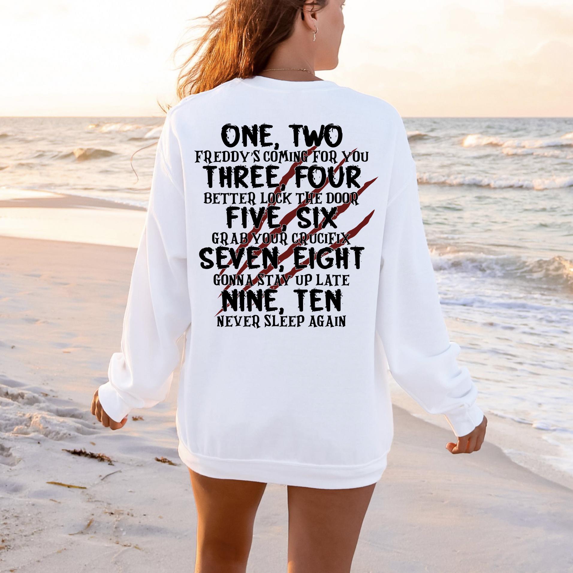 Halloween DTG Printed Shirt or Sweatshirt For Halloween Lovers, Trendy Spooky Shirt Gift Tee, Fall Season Halloween Shirt