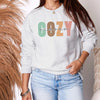 Cozy Fall Sweatshirt T-Shirt, Halloween Sweatshirt or Tshirt, Pink Halloween, Trendy Halloween Outfit, Halloween Graphic Tee