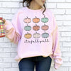 Cozy It's Fall Yall Sweatshirt T-Shirt, Halloween Sweatshirt or Tshirt, Pink Halloween, Trendy Halloween Outfit, Halloween Graphic Tee