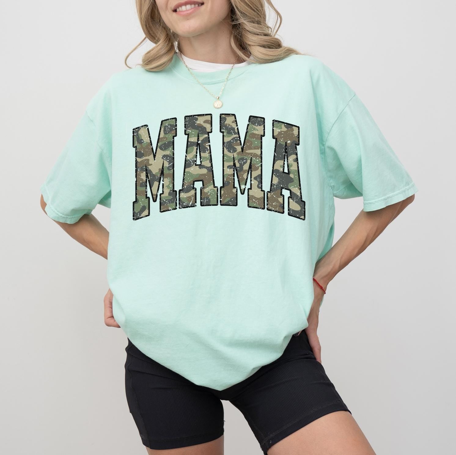 Camo Mama Sweatshirt, Camouflage Mom T-Shirt or Sweater, Gift For Mom, Mama Sweatshirt, Camo Mama Sweater, Mothers Day Gift