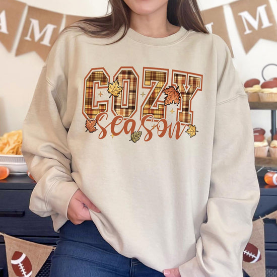 Cozy Season Sweatshirt T-Shirt, Halloween Sweatshirt or Tshirt, Pink Halloween, Trendy Halloween Outfit, Halloween Graphic Tee
