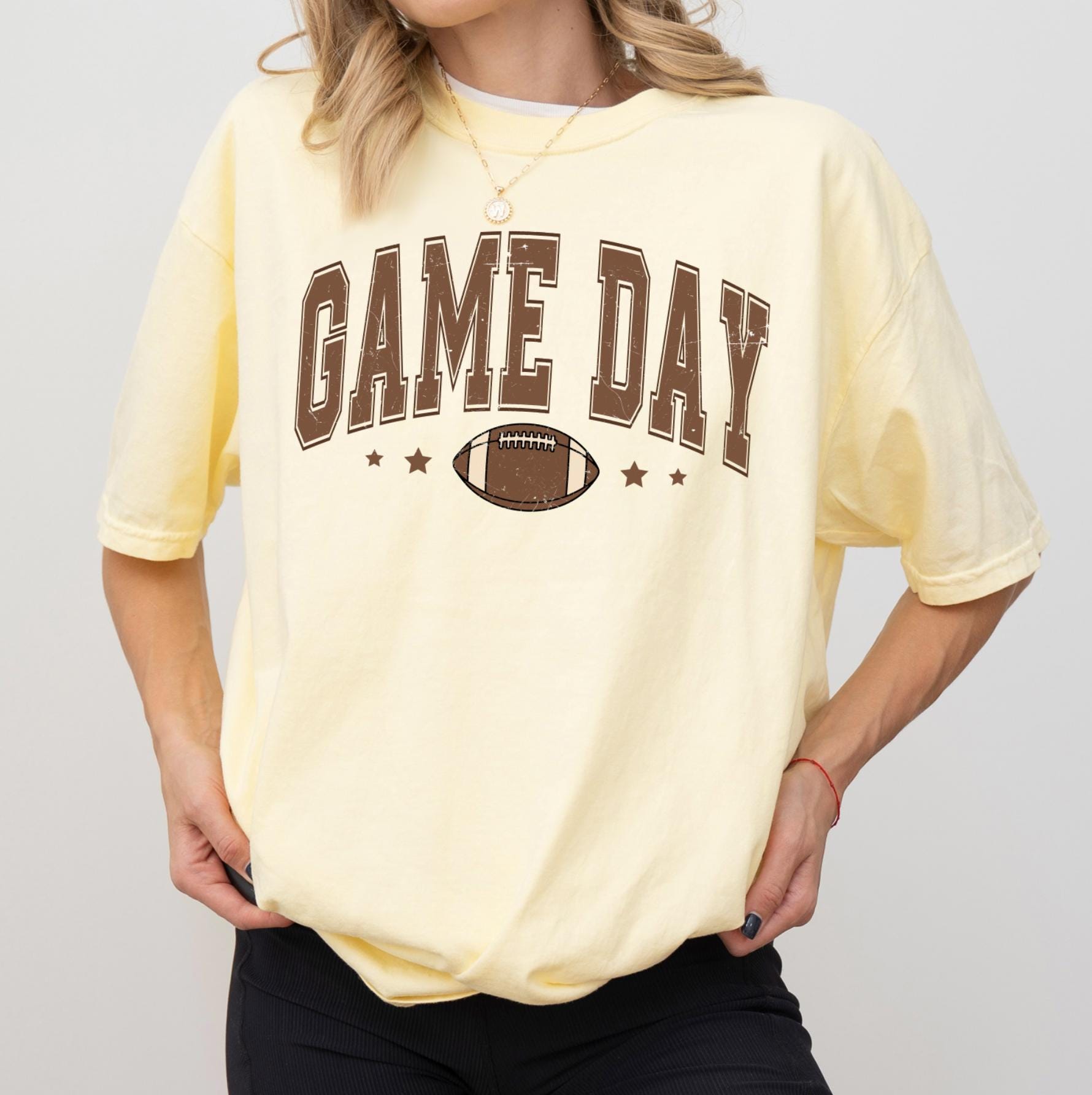Game Day Football Season Shirt or Sweatshirt, Football Mama T Shirt, Football Game Day T-Shirt, Football Fall Season Tee or Sweatshirt