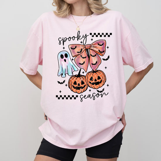 Spooky Season Shirt or Sweatshirt For Halloween Lovers, Trendy Spooky Shirt Gift Tee, Spooky Season Halloween Shirt