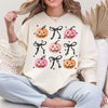 Pumpkin Bows Collage Fall Shirt or Sweatshirt For Halloween Lovers, Trendy Spooky Shirt Gift Tee, Fall Season Halloween Shirt