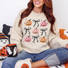 Pumpkin Bows Collage Fall Shirt or Sweatshirt For Halloween Lovers, Trendy Spooky Shirt Gift Tee, Fall Season Halloween Shirt