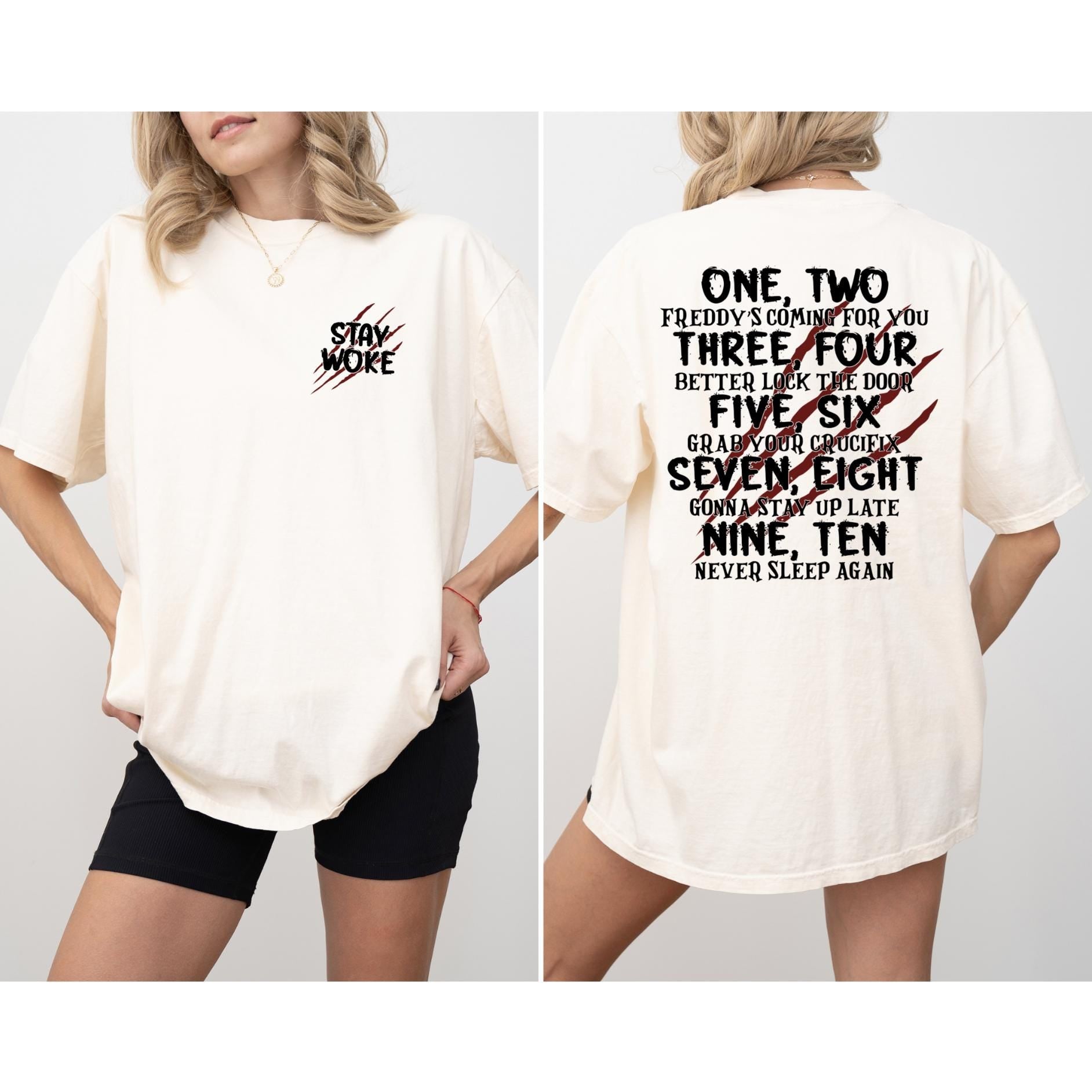 Halloween DTG Printed Shirt or Sweatshirt For Halloween Lovers, Trendy Spooky Shirt Gift Tee, Fall Season Halloween Shirt