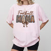 Football Mama Shirt or Sweatshirt, DTG Printed Game Day Tee, Fall Football Graphic Sweatshirt, Unisex Comfort Colors® Football Shirt