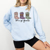 Let’s Go Ghouls Shirt, Cowgirl Halloween Sweatshirt or Tee, Cute Western Halloween Graphic Shirt, Spooky Season DTG Print