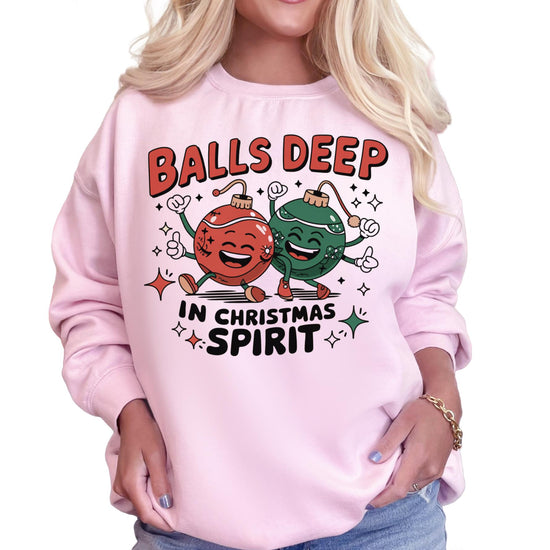 Merry Christmas Spirit T-Shirt or Sweatshirt | DTG Printed Holiday Graphic Shirt | Cozy Unisex Christmas Top