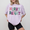 Merry Christmas Spirit T-Shirt or Sweatshirt | DTG Printed Holiday Graphic Shirt | Cozy Unisex Christmas Top