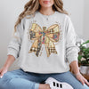 Faith Bow Sweatshirt or T-Shirt, Christian Graphic Tee, DTG Printed Inspirational Shirt, Cute Faith Outfit, Religious Gift for Women