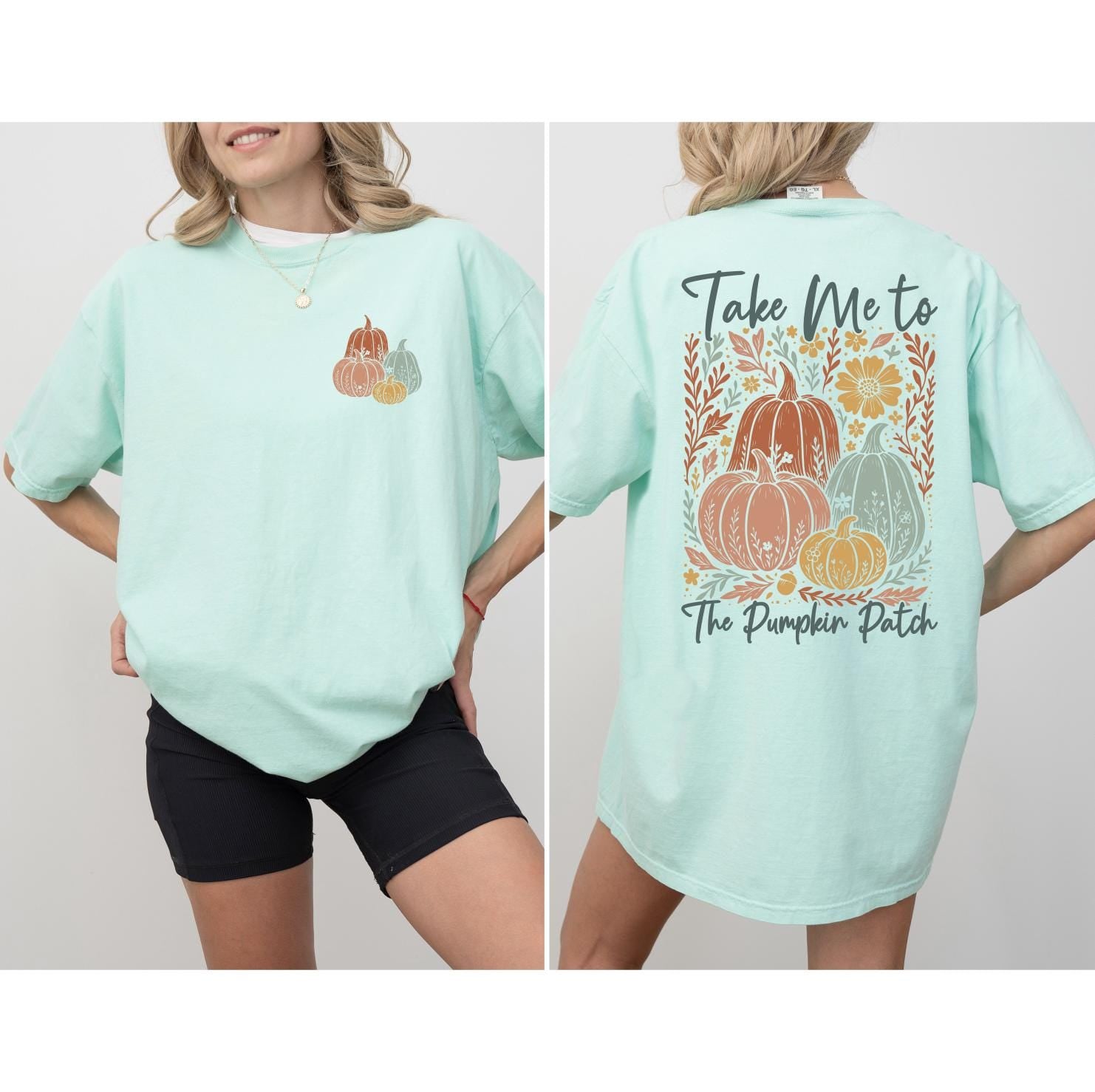 Take me to the Pumpkin Patch Sweatshirt or T-Shirt, Fall Pumpkin Patch Shirt, Autumn Cozy Outfit, Rustic Farmhouse Fall Shirt