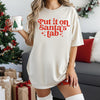 Put it on Santas Tab Sweatshirt or T-Shirt | Cute Holiday Graphic Tee | Christmas Shirt