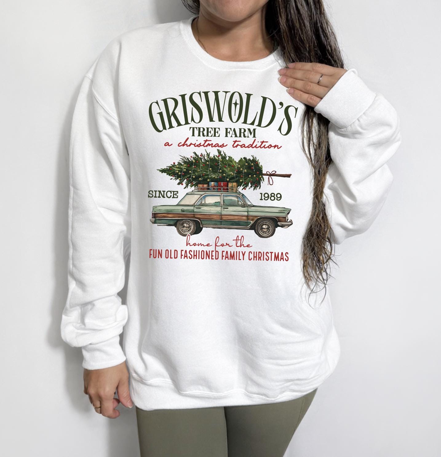Griswold Christmas Sweatshirt, Griswold Christmas Tree Farm, Retro Griswold Christmas Shirt, Christmas Vacation Shirt, Christmas Sweatshirt