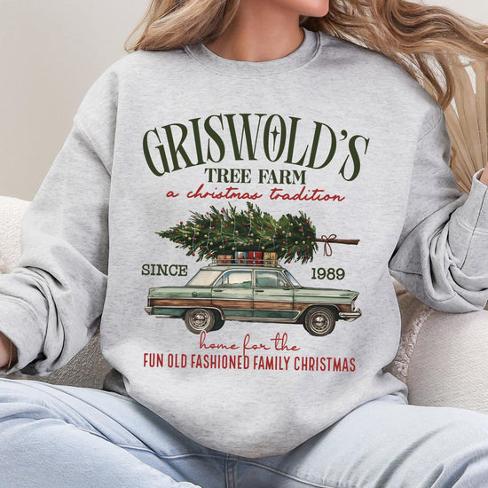 Griswold Christmas Sweatshirt, Griswold Christmas Tree Farm, Retro Griswold Christmas Shirt, Christmas Vacation Shirt, Christmas Sweatshirt