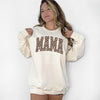 Checkered Mama Sweatshirt: Checkered Mom T-Shirt