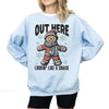 Out Here Looking Like A Snack Sweatshirt or T-Shirt | Cute Holiday Graphic Tee | Funny Christmas Shirt