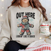 Out Here Looking Like A Snack Sweatshirt or T-Shirt | Cute Holiday Graphic Tee | Funny Christmas Shirt