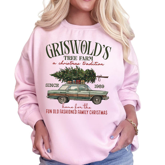 Griswold Christmas Sweatshirt, Griswold Christmas Tree Farm, Retro Griswold Christmas Shirt, Christmas Vacation Shirt, Christmas Sweatshirt