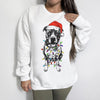Custom Pet Christmas T-Shirt with Photo & Name DTG Printed | Personalized Pet Portrait Shirt | Custom Dog Cat Graphic Tee | Pet Lover Gift