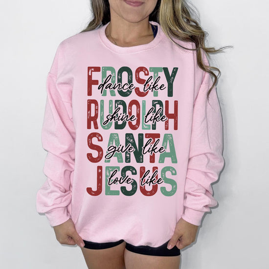 Rudolph The Red Nosed Reindeer, Christmas Sweatshirt, Christmas Gift, Christmas Holiday Shirt, Funny Christmas Sweatshirt