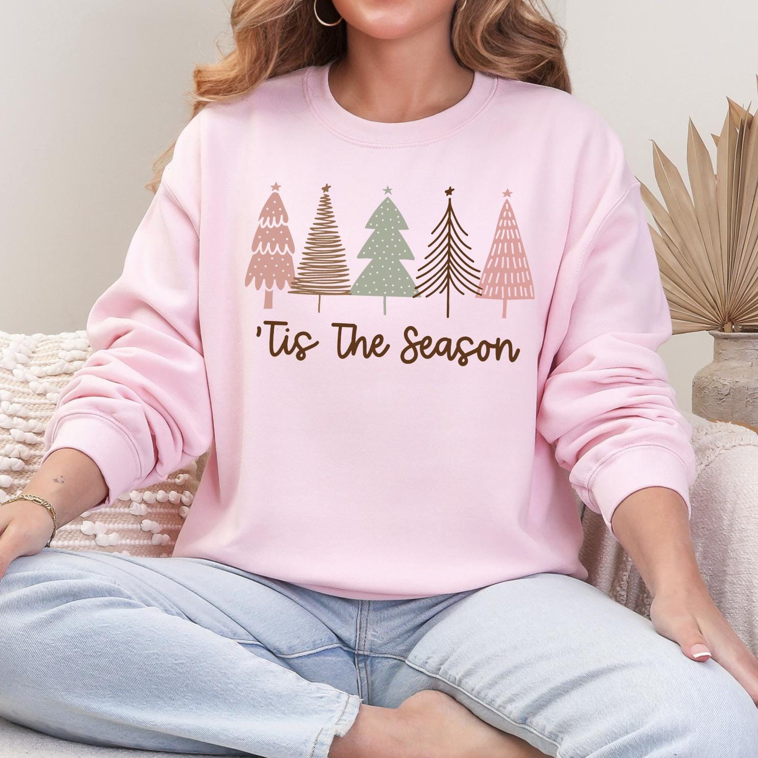 Christmas Tree Shirt, Christmas Sweatshirt for Women, Christmas Tree Tshirt, Christmas Coquette Christmas Shirt