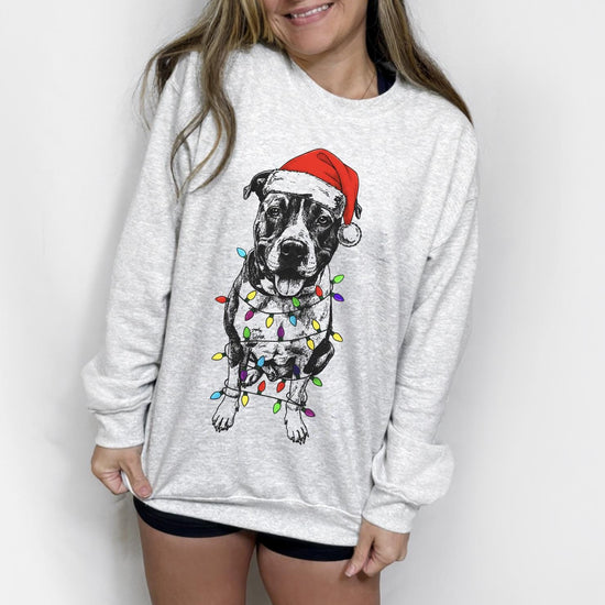 Custom Pet Christmas T-Shirt with Photo & Name DTG Printed | Personalized Pet Portrait Shirt | Custom Dog Cat Graphic Tee | Pet Lover Gift