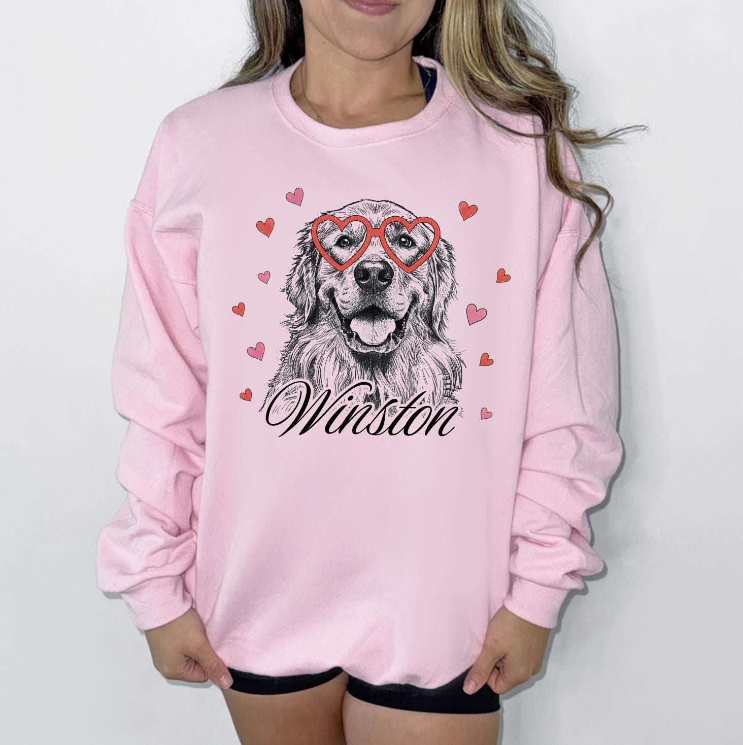 Custom Pet T-shirt with Pet photo and name, Personalized Pet Portrait Shirt, Custom Dog Cat Graphic Tee, Pet Lover Gift, Dog Lover shirt