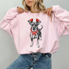Custom Pet Valentine's Day T-Shirt with Photo & Name DTG Printed | Personalized Pet Shirt | Custom Dog Cat Graphic Tee | Pet Lover Gift
