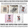 Custom Pet Valentine's Day T-Shirt with Photo & Name DTG Printed | Personalized Pet Shirt | Custom Dog Cat Graphic Tee | Pet Lover Gift