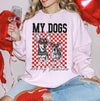 Custom Pet Valentine's Day T-Shirt with Photo & Name DTG Printed | Personalized Pet Shirt | Custom Dog Cat Graphic Tee | Pet Lover Gift