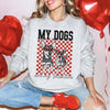 Custom Pet Valentine's Day T-Shirt with Photo & Name DTG Printed | Personalized Pet Shirt | Custom Dog Cat Graphic Tee | Pet Lover Gift