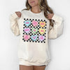 Valentines Conversation Hearts Sweatshirt, DTG Printed Womens Valentine's Day Sweatshirt, Couple Gift Sweatshirt, Anniversary Day Gift