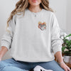 Howdy Valentines Sweatshirt, DTG Printed Womens Valentine's Day Sweatshirt, Couple Gift Sweatshirt, Anniversary Day Gift