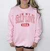 Self Love Valentines Sweatshirt, DTG Printed Womens Valentine's Day Sweatshirt, Couple Gift Sweatshirt, Anniversary Day Gift