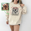 Custom Pet T-shirt with Pet photo and name, Personalized Pet Portrait Shirt, Custom Dog Cat Graphic Tee, Pet Lover Gift, Dog Lover shirt