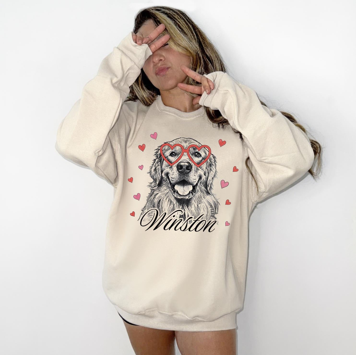 Custom Pet T-shirt with Pet photo and name, Personalized Pet Portrait Shirt, Custom Dog Cat Graphic Tee, Pet Lover Gift, Dog Lover shirt