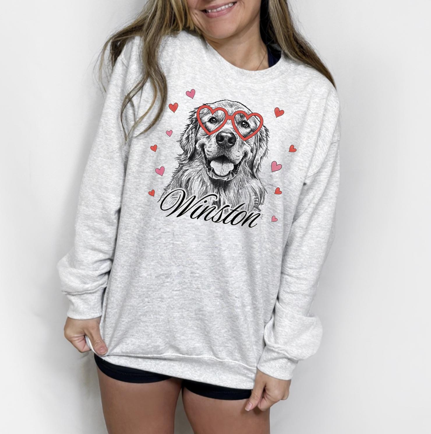 Custom Pet T-shirt with Pet photo and name, Personalized Pet Portrait Shirt, Custom Dog Cat Graphic Tee, Pet Lover Gift, Dog Lover shirt