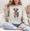 Custom Pet Valentine's Day T-Shirt with Photo & Name DTG Printed | Personalized Pet Shirt | Custom Dog Cat Graphic Tee | Pet Lover Gift