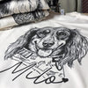 Custom Pet T-Shirt with Photo & Name DTG Printed | Personalized Pet Portrait Shirt | Custom Dog Cat Graphic Tee | Pet Lover Gift