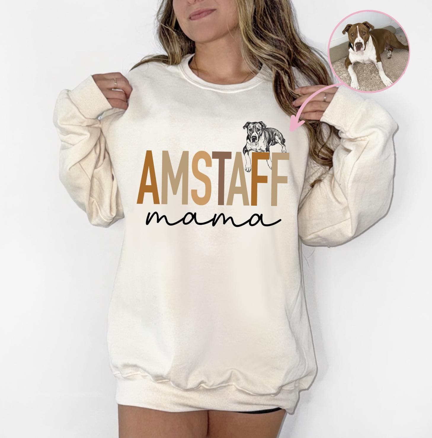 Custom Pet T-Shirt with Photo DTG Printed | Personalized Pet Portrait Shirt | Custom Dog Cat Graphic Tee | Pet Lover Gift