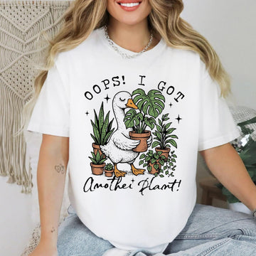 Oops I Got Another Plant Sweatshirt or T-Shirt, DTG Printed, Funny Gifts for Her Shirt