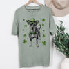 Custom Pet St Patricks Day T-Shirt with Photo DTG Printed | Personalized Pet Shirt | Custom Dog Cat Graphic Tee | Pet Lover Gift