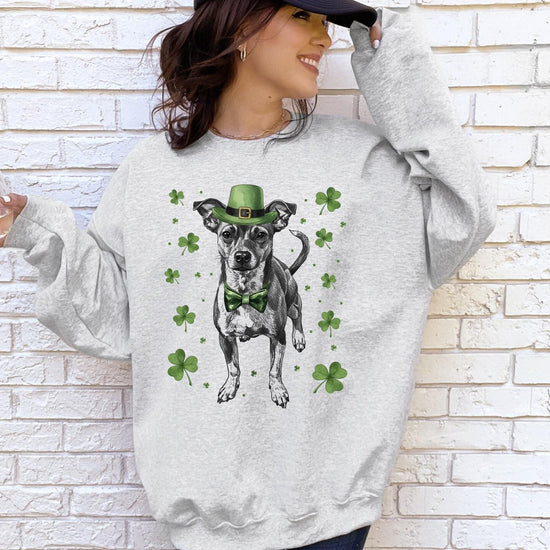 Custom Pet St Patricks Day T-Shirt with Photo DTG Printed | Personalized Pet Shirt | Custom Dog Cat Graphic Tee | Pet Lover Gift