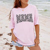 Checkered Mama T-Shirt or Sweatshirt – Checkered Mom Shirt, DTG Printed Graphic Tee, Gift for Moms, Trendy Boutique Style