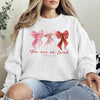 Valentines Heart Sweatshirt, DTG Printed Womens Valentine's Day Sweatshirt, Couple Gift Sweatshirt, Anniversary Day Gift, Christmas Gift