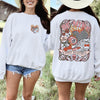 Howdy Valentines Sweatshirt, DTG Printed Womens Valentine's Day Sweatshirt, Couple Gift Sweatshirt, Anniversary Day Gift