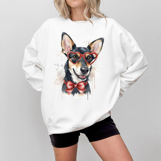 Custom Pet Valentine's Day T-Shirt with Photo & Name DTG Printed | Personalized Pet Shirt | Custom Dog Cat Graphic Tee | Pet Lover Gift